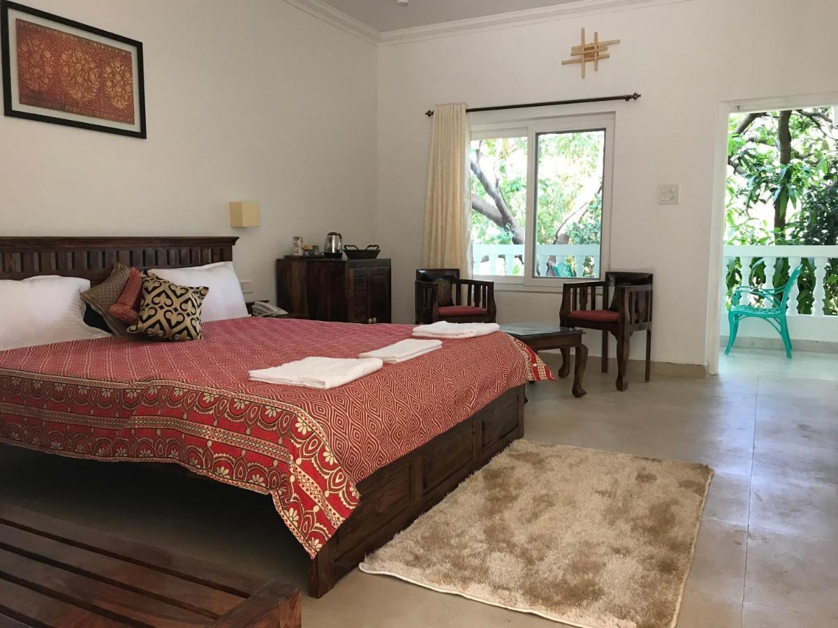 Baywoodgoa -200 Meters From Morjim Beach Eksteriør billede